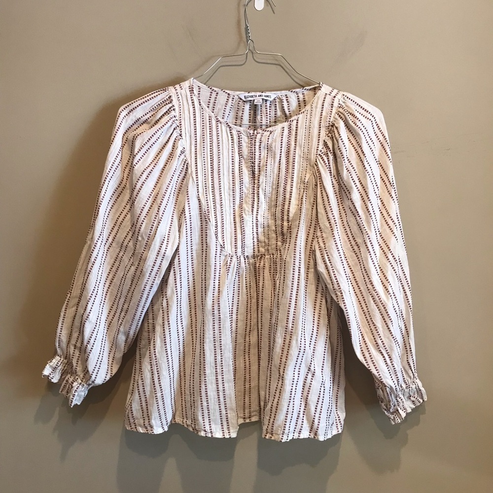 Elizabeth and James Boho Top